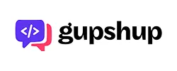 Gupshup logo - Moolya SaaS testing client
