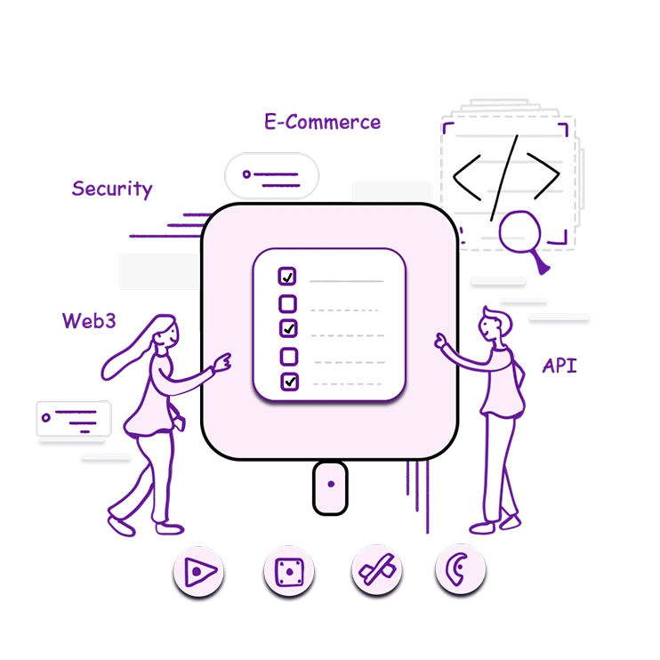 Software testing services dashboard